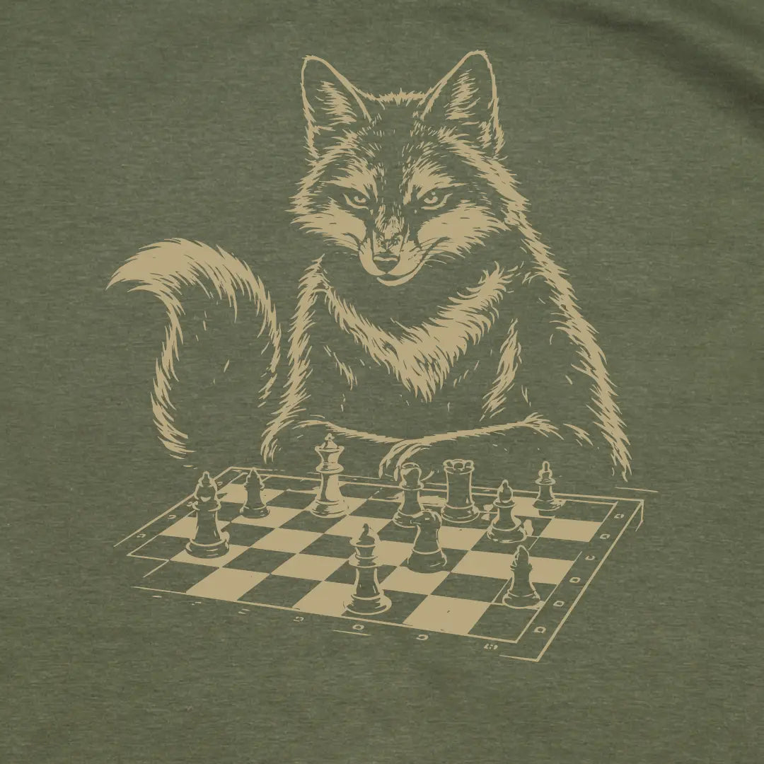 Fox T-Shirt | Pretty Good at Chess