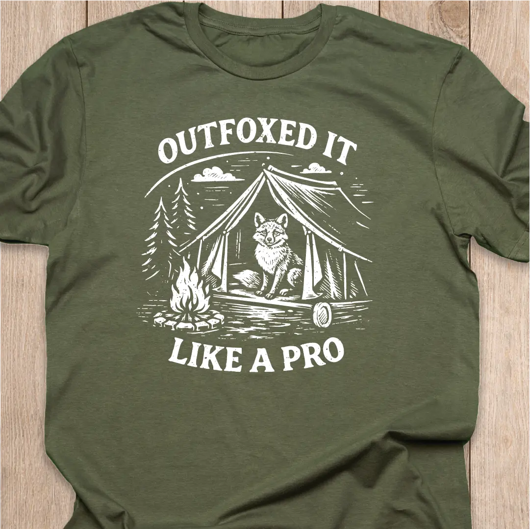 Fox T-Shirt | Outfoxed It Like a Pro