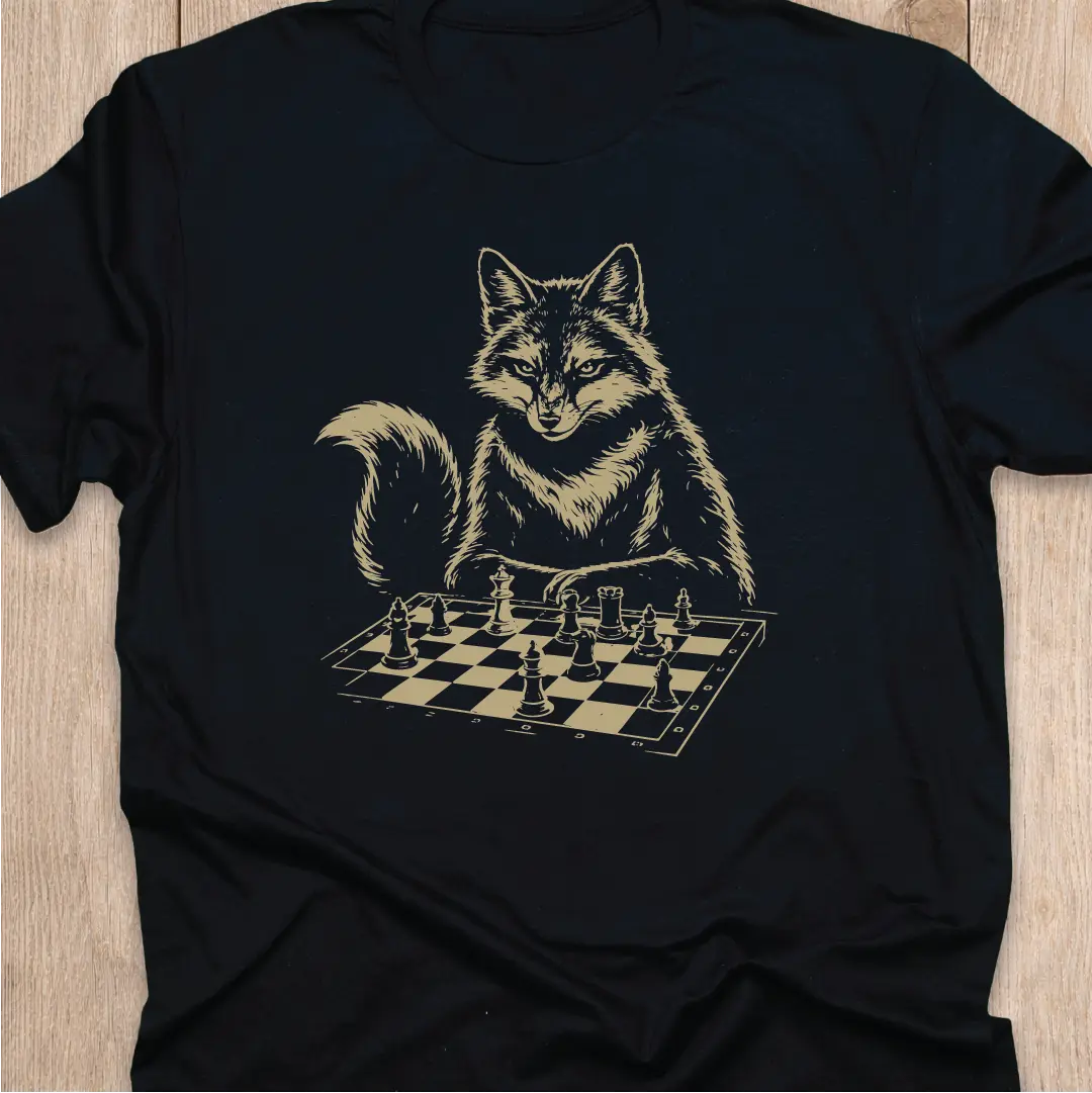 Fox T-Shirt | Pretty Good at Chess