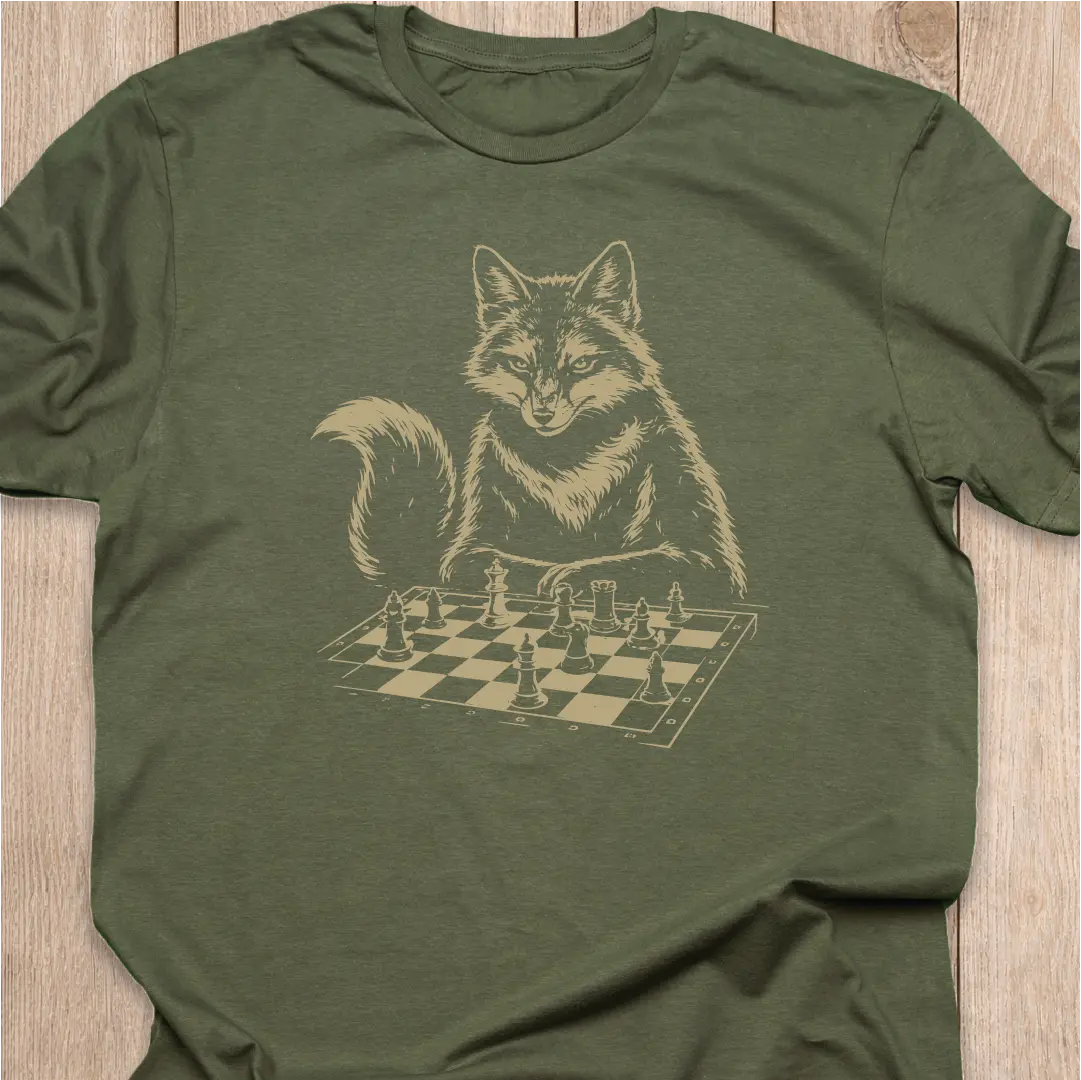 Fox T-Shirt | Pretty Good at Chess